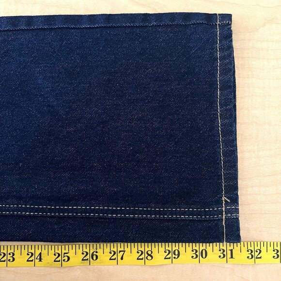 Future Collective Reese Blutstein Women Blue Jean Size 4 Flare Leg High Rise NEW - Picture 10 of 12